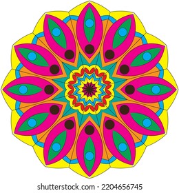 Colourful Mandala Design Collection Episode 2