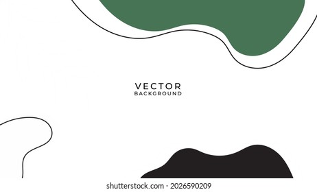 Colourful minimal summer background with flowers and tropical summer leaf. Luxury minimal style wallpaper with golden line art flower and botanical leaves, Organic shapes. Autumn sale banner vector