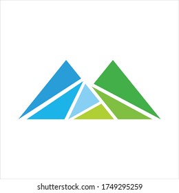 bunter modernes Logo-Design, Vektorgrafik