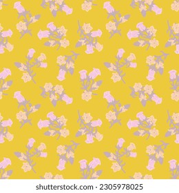 Colourful Oriental Floral seamless pattern background for fashion textiles, graphics, backgrounds and crafts