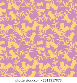 Colorful Oriental Floral fondo de patrón sin costura para textiles de moda, gráficos, antecedentes y artesanías