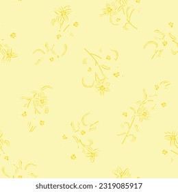 Colourful Oriental Floral seamless pattern background for fashion textiles, graphics, backgrounds and crafts