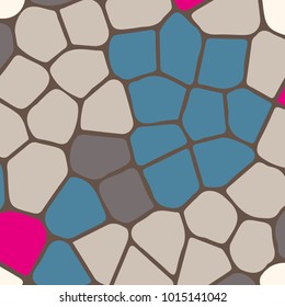 Colourful ornamental background made of mosaic. New texture for design work