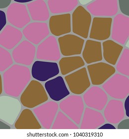 Colourful ornamental background made of mosaic. New texture for design work