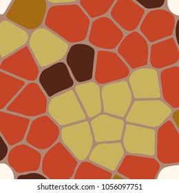 Colourful ornamental background made of mosaic. New texture for design work