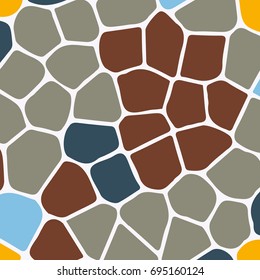 Colourful ornamental background made of mosaic. New texture for design work