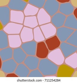 Colourful ornamental background made of mosaic. New texture for design work
