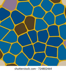 Colourful ornamental background made of mosaic. New texture for design work