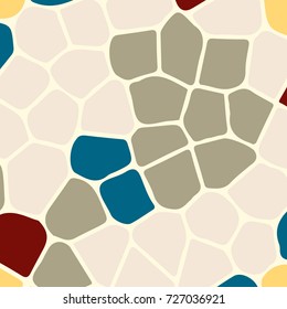 Colourful ornamental background made of mosaic. New texture for design work