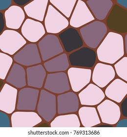 Colourful ornamental background made of mosaic. New texture for design work