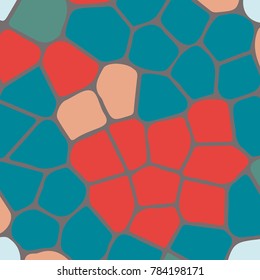 Colourful ornamental background made of mosaic. New texture for design work