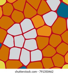 Colourful ornamental background made of mosaic. New texture for design work
