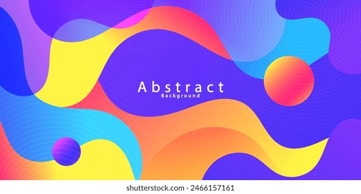 Fondo Abstractas de la salpicadura de la pintura colorida. patrón en colores del espectro del arco iris a todo color. Formas líquidas. Carteles de diseño futurista. Fondo de arte de estilo minimalista creativo. Vector abstracto.