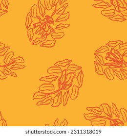 Colourful Paisley abstract seamless pattern design for fashion textiles, graphics, backgrounds and crafts