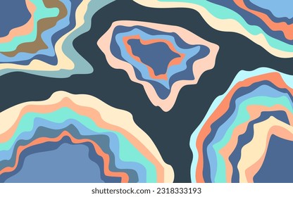 colourful Papercut abstract Wallpaper Background textile tiles design template , Also best for presentation