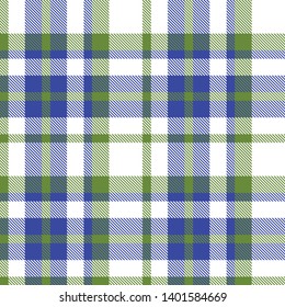 Colourful Plaid Seamless Pattern Background