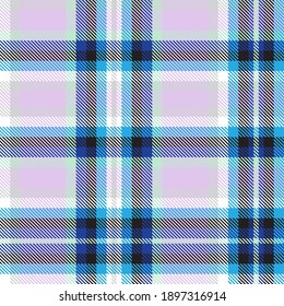 Colourful Plaid textured seamless pattern for fashion textiles and graphics