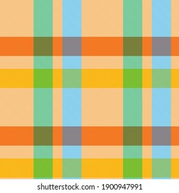 Colourful Plaid textured seamless pattern for fashion textiles and graphics