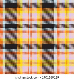 Colourful Plaid textured seamless pattern for fashion textiles and graphics