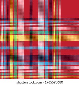 Colourful Plaid textured seamless pattern for fashion textiles and graphics