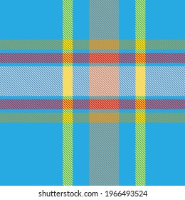 Colourful Plaid textured seamless pattern for fashion textiles and graphics