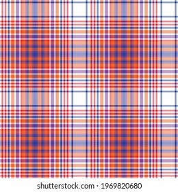 Colourful Plaid textured seamless pattern for fashion textiles and graphics