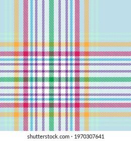 Colourful Plaid textured seamless pattern for fashion textiles and graphics