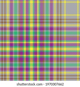 Colourful Plaid textured seamless pattern for fashion textiles and graphics