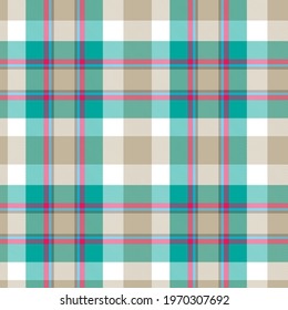 Colourful Plaid textured seamless pattern for fashion textiles and graphics