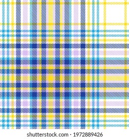 Colourful Plaid textured seamless pattern for fashion textiles and graphics