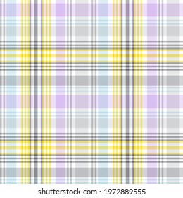 Colourful Plaid textured seamless pattern for fashion textiles and graphics