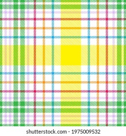 Colourful Plaid textured seamless pattern for fashion textiles and graphics