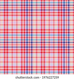 Colourful Plaid textured seamless pattern for fashion textiles and graphics