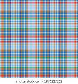 Colourful Plaid textured seamless pattern for fashion textiles and graphics