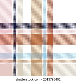 Colourful Plaid textured seamless pattern for fashion textiles and graphics