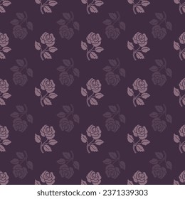 Colourful Plum, purple ,seamless pattern ,prints background