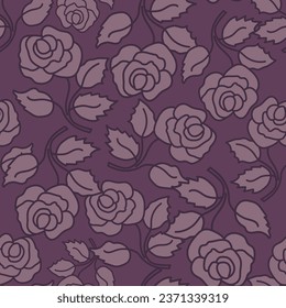 Colourful Plum, purple ,seamless pattern ,prints background