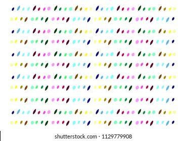 Colourful rain isolated on white background. Cloud rain symbol for your web site design, logo, app, UI. Modern forecast storm sign. Weather, internet concept. Vector illustration, EPS10