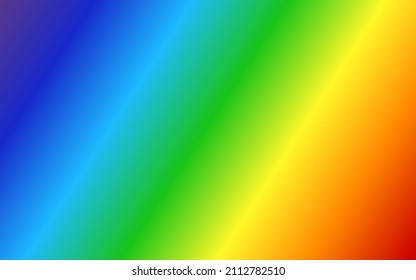 Colourful rainbow gradient background illustration