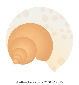 colourful seashell vector element for design purposes.beach elements editable vector that can be used for various purposes.vector graphic conch,shells for design. illustrated conch shells set.