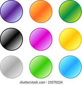 A Colourful Selection of Web Buttons