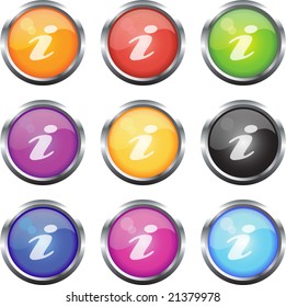 A Colourful Set of Informaton Icons