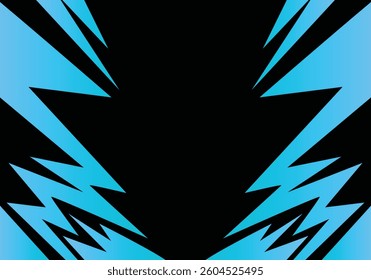 Colourful Shards: Aggressive Abstract Zigzag Textures