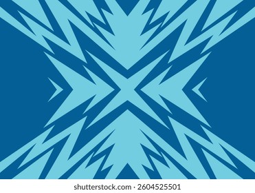 Colourful Shards: Aggressive Abstract Zigzag Textures