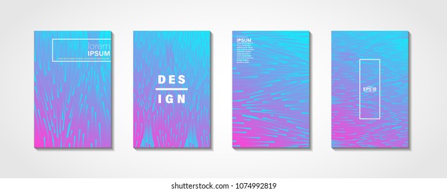 Colourful shiny waves with lines.Minimal covers design,gradients, lines, shapes. Tech cover,futuristic banner, future template,abstract flyer, poster,trendy minimalist brochure.