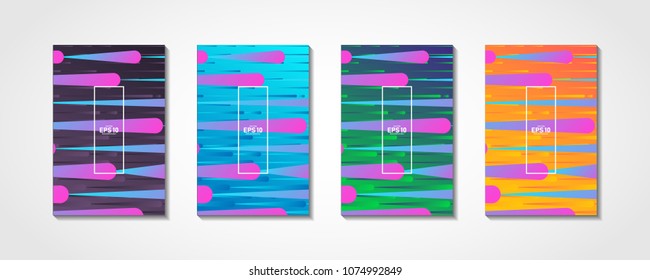 Colourful shiny waves with lines.Minimal covers design,gradients, lines, shapes. Tech cover,futuristic banner, future template,abstract flyer, poster,trendy minimalist brochure.