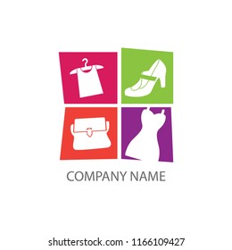 Colourful Shopping Logo
