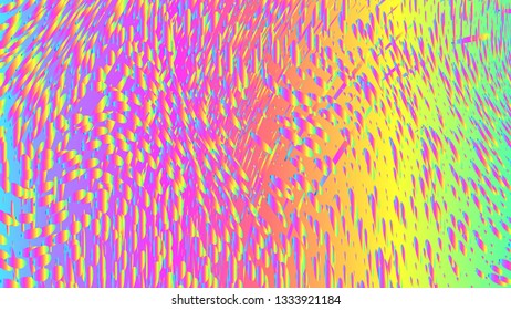 Colourful simple abstract background, gradient effect. Stipple effect. Funny noise particles. Grain texture. Wallpaper with colorful strokes. Wall interior design, lockscreen, pattern for package