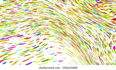 Colourful simple abstract background, wavy effect. Stipple effect. Rhythmic noise particles. Grain texture. Wallpaper with colorful strokes. Wall interior design, lockscreen, pattern for package