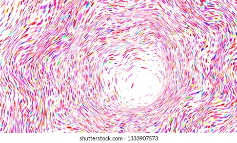 Colourful simple abstract background, wavy effect. Stipple effect. Rhythmic noise particles. Grain texture. Wallpaper with colorful strokes. Wall interior design, lockscreen, pattern for package